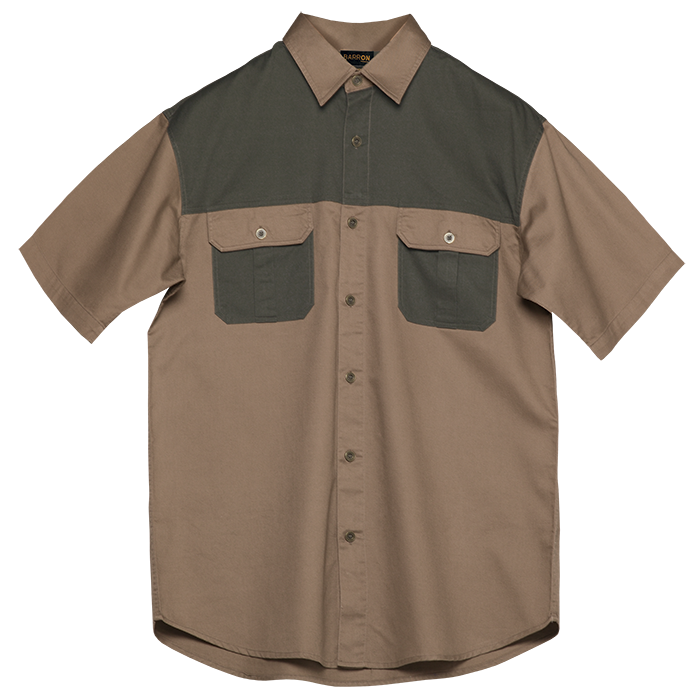 Two-Tone Bush Shirt