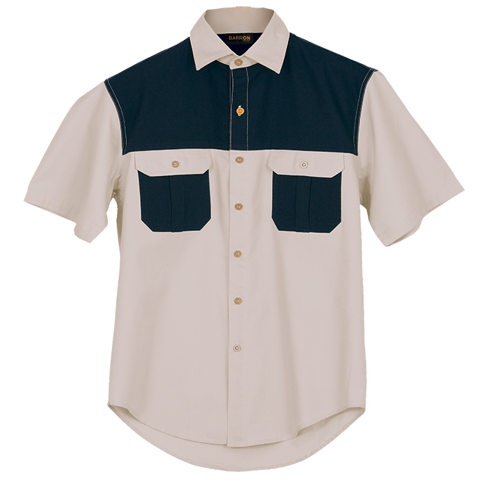 Two-Tone Bush Shirt