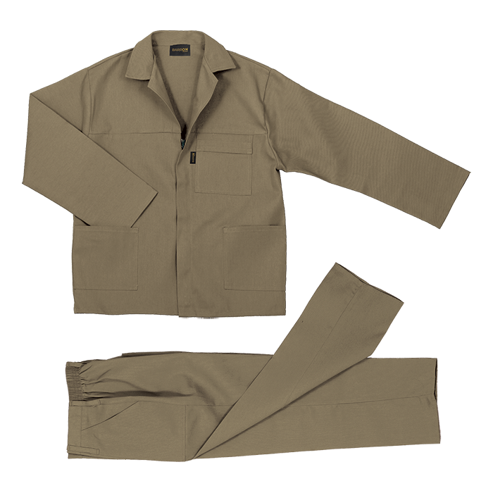 Two-Piece Barron Budget Poly-Cotton Conti Suit