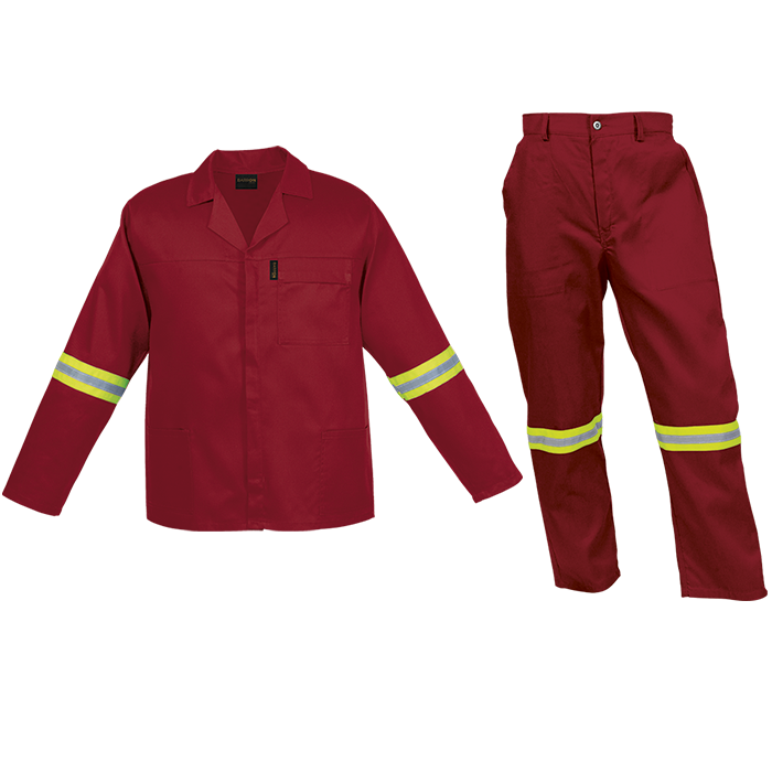 Poly Cotton Conti Suit with Reflective Tape