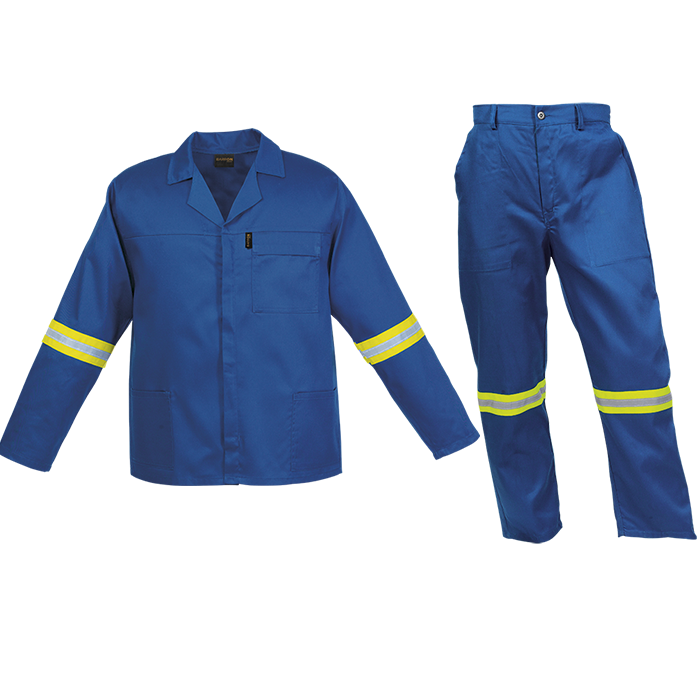 Poly Cotton Conti Suit with Reflective Tape
