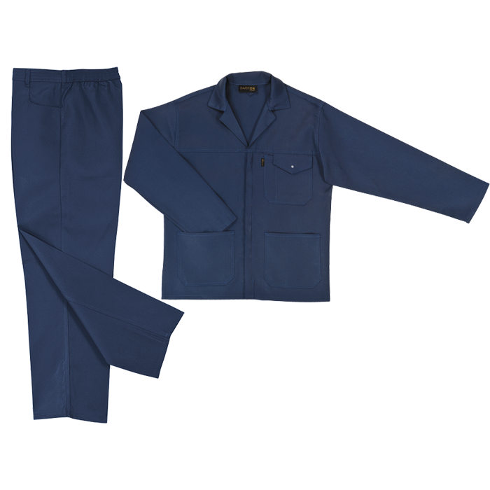 Two-Piece Barron Supreme Poly-Cotton Conti Suit
