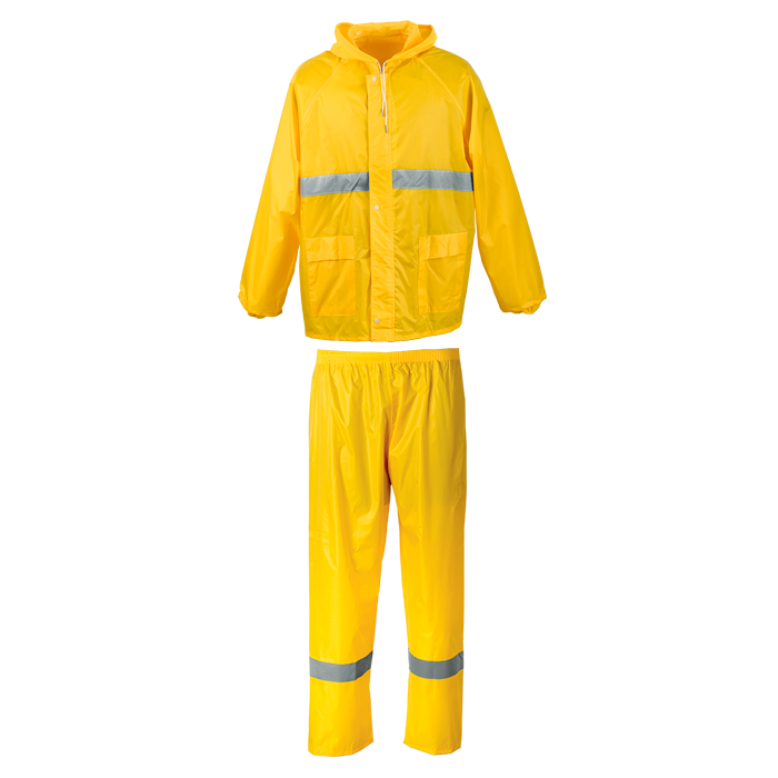 Two-Piece Contract Reflective Rain Suit