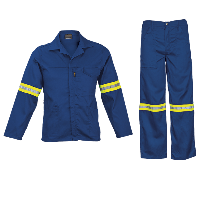 Barron Supreme Poly-Cotton Conti Suit with Reflective Tape