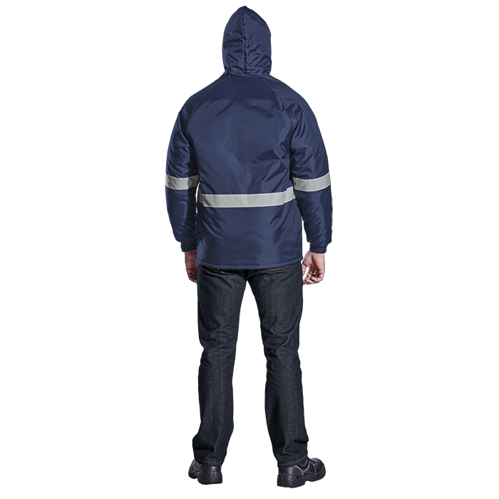 Ground Zero Freezer Jacket with Reflective Tape
