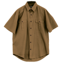 Plain Bush Shirt Mens