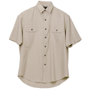 Plain Bush Shirt Mens