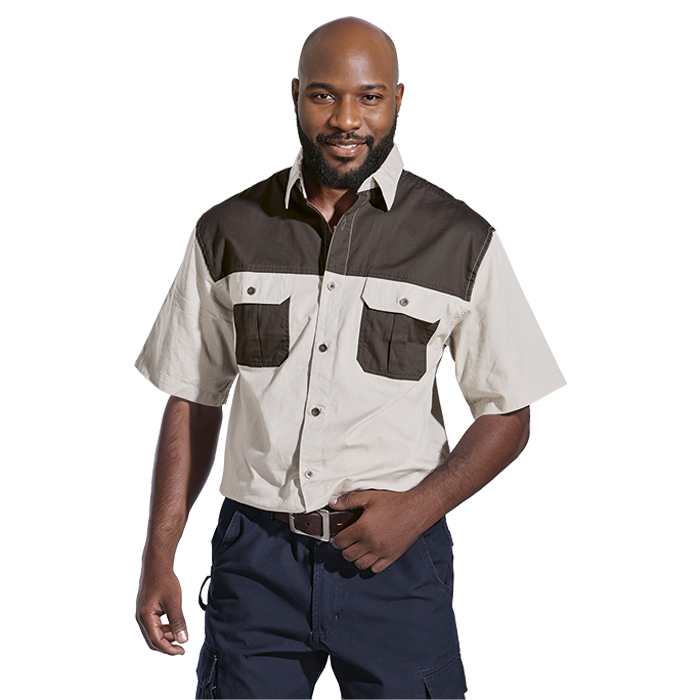 Two-Tone Bush Shirt
