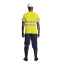 150g Poly-Cotton Safety T-shirt with Reflective Tape