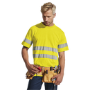 150g Poly-Cotton Safety T-shirt with Reflective Tape