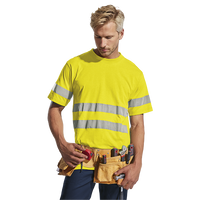 150g Poly-Cotton Safety T-shirt with Reflective Tape
