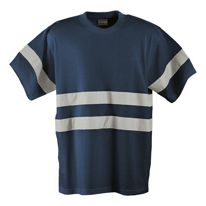 150g Poly-Cotton Safety T-shirt with Reflective Tape