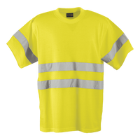 150g Poly-Cotton Safety T-shirt with Reflective Tape