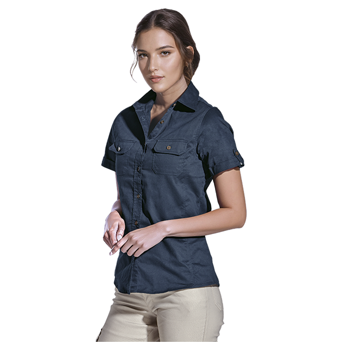 Plain Bush Shirt Ladies