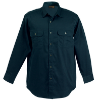 Bush Shirt Long Sleeve Mens