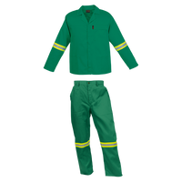 Poly Cotton Conti Suit with Reflective Tape