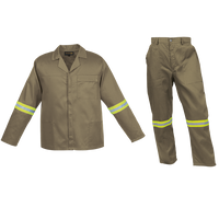 Poly Cotton Conti Suit with Reflective Tape