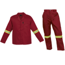 Poly Cotton Conti Suit with Reflective Tape