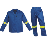 Poly Cotton Conti Suit with Reflective Tape