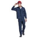 Two-Piece Barron Supreme Poly-Cotton Conti Suit
