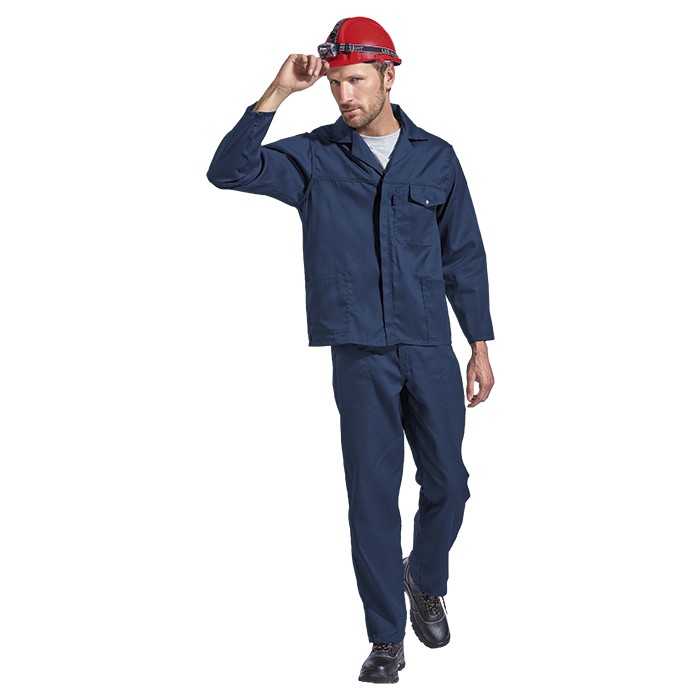 Two-Piece Barron Supreme Poly-Cotton Conti Suit
