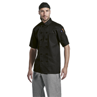 Savona Short Sleeve Chef Jacket Mens