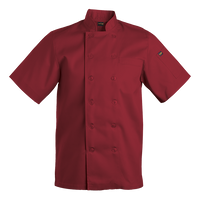 Savona Short Sleeve Chef Jacket Mens