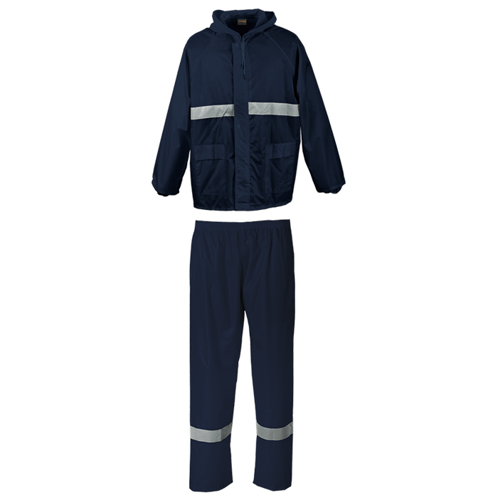 Two-Piece Contract Reflective Rain Suit