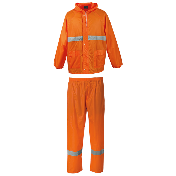 Two-Piece Contract Reflective Rain Suit