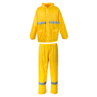 Two-Piece Contract Reflective Rain Suit