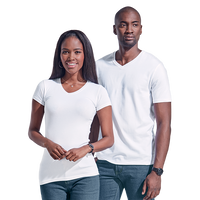 170g Slim Fit V-Neck T-Shirt Ladies