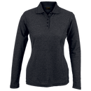 Pique Knit Long Sleeve Golfer Ladies