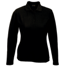 Pique Knit Long Sleeve Golfer Ladies