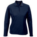 Pique Knit Long Sleeve Golfer Ladies
