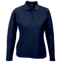 Pique Knit Long Sleeve Golfer Ladies
