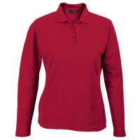 Pique Knit Long Sleeve Golfer Ladies