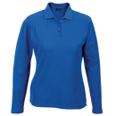 Pique Knit Long Sleeve Golfer Ladies