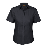 Basic Poly Cotton Blouse Short Sleeve Ladies