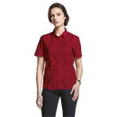 Basic Poly Cotton Blouse Short Sleeve Ladies
