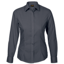 Basic Poly Cotton Blouse Long Sleeve Ladies