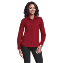 Basic Poly Cotton Blouse Long Sleeve Ladies