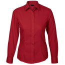 Basic Poly Cotton Blouse Long Sleeve Ladies