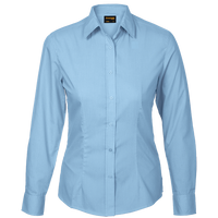 Basic Poly Cotton Blouse Long Sleeve Ladies