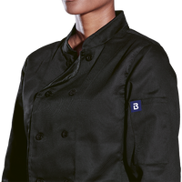 Savona Long Sleeve Chef Jacket Ladies