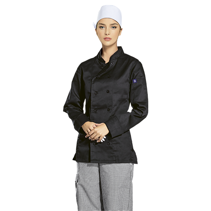Savona Long Sleeve Chef Jacket Ladies