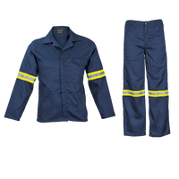 Barron Supreme Poly-Cotton Conti Suit with Reflective Tape