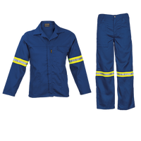 Barron Supreme Poly-Cotton Conti Suit with Reflective Tape