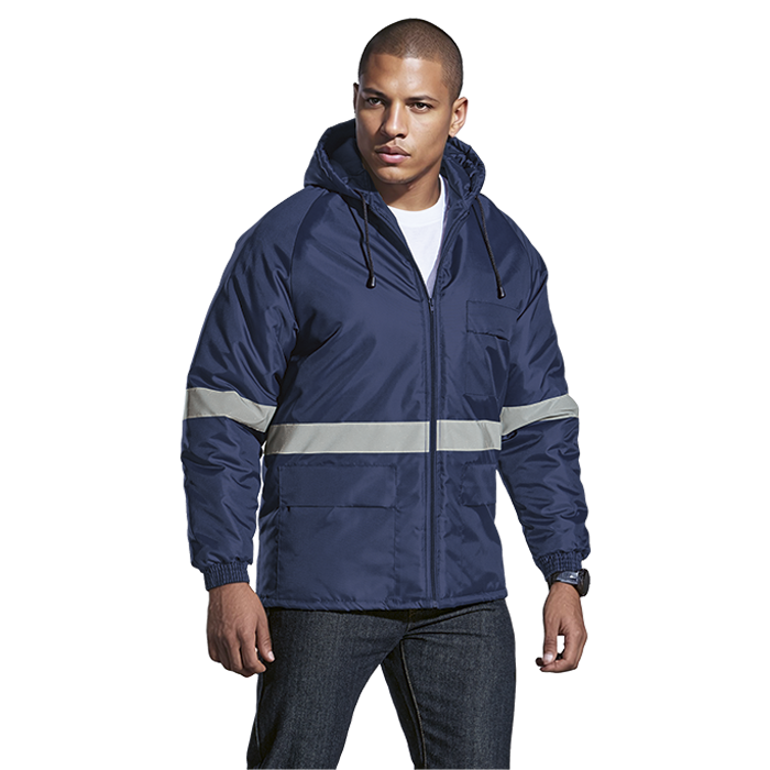 Ground Zero Freezer Jacket with Reflective Tape