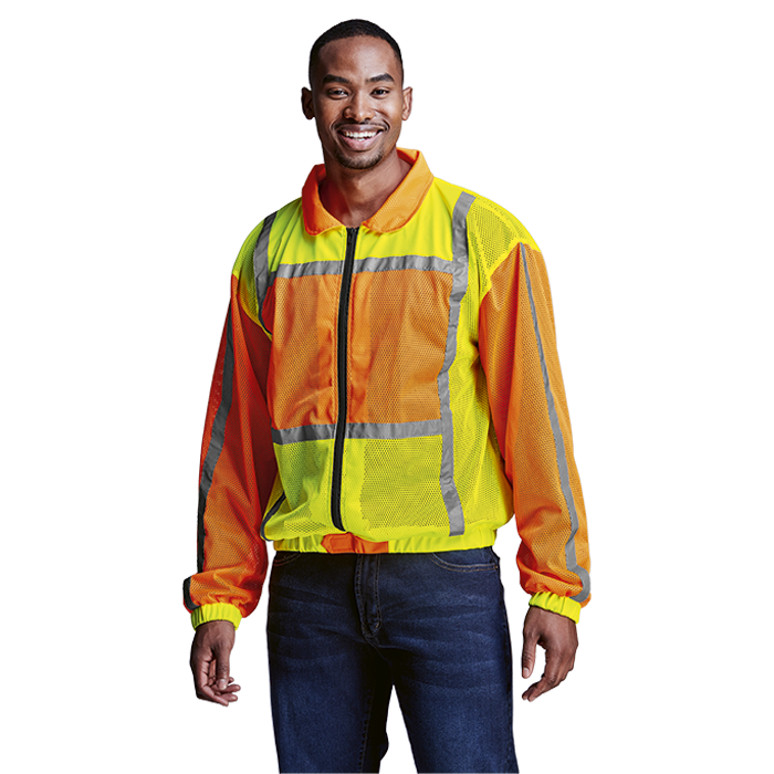 Traffic Long Sleeve Reflective Vest