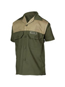 Kiddies Adventure Colour Block S/S Shirt – Military/Khaki